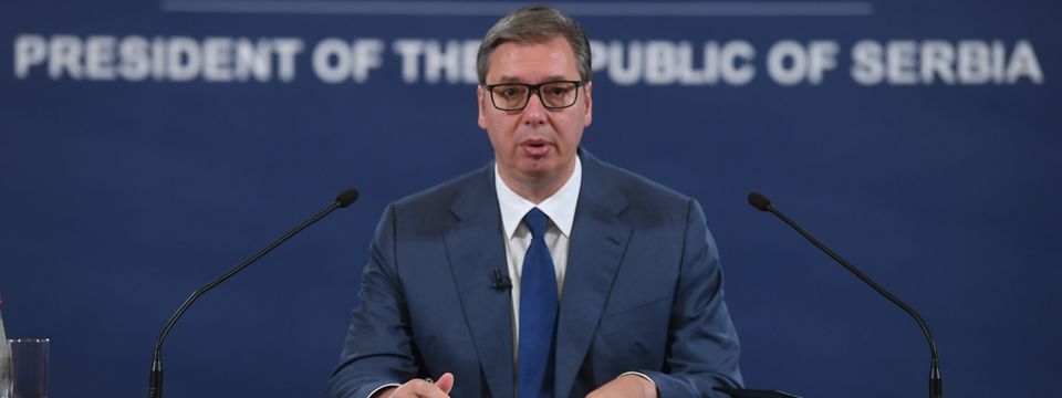 Обраћање јавности председника Вучића