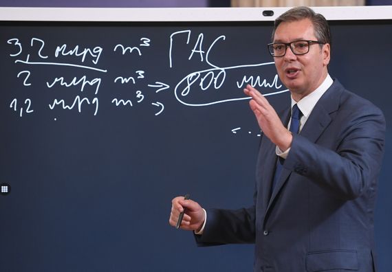 Obraćanje javnosti predsednika Vučića