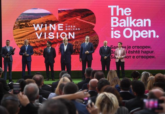 Председник Вучић присуствовао отварању Првог међународног сајма вина Винска визија Отвореног Балкана