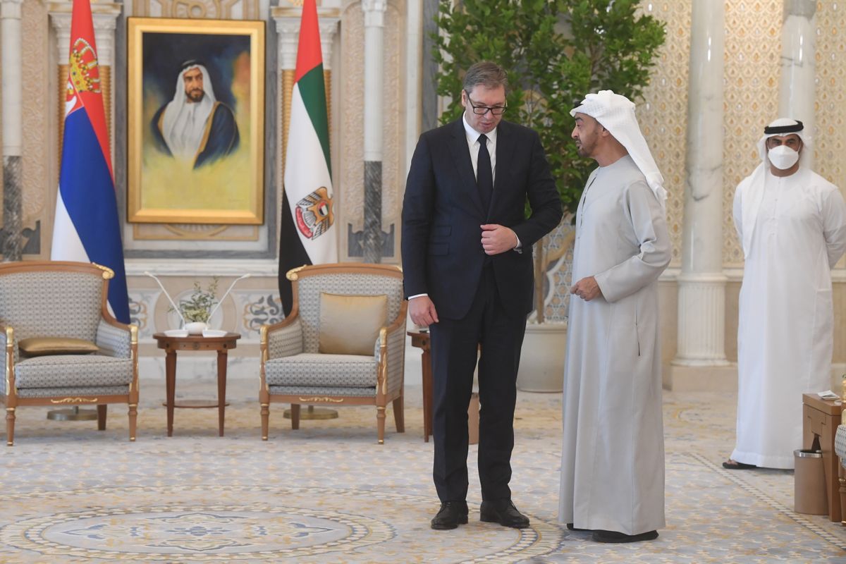 Predsednik Vučić u zvaničnoj poseti Ujedinjenim Arapskim Emiratima