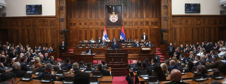 Председник Вучић представио извештај о преговарачком процесу са привременим институцијама самоуправе у Приштини