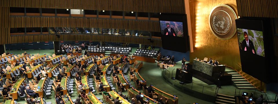 Обраћање председника Републике Србије Александра Вучића на генералној дебати 77. заседања Генералне скупштине Уједињених нација