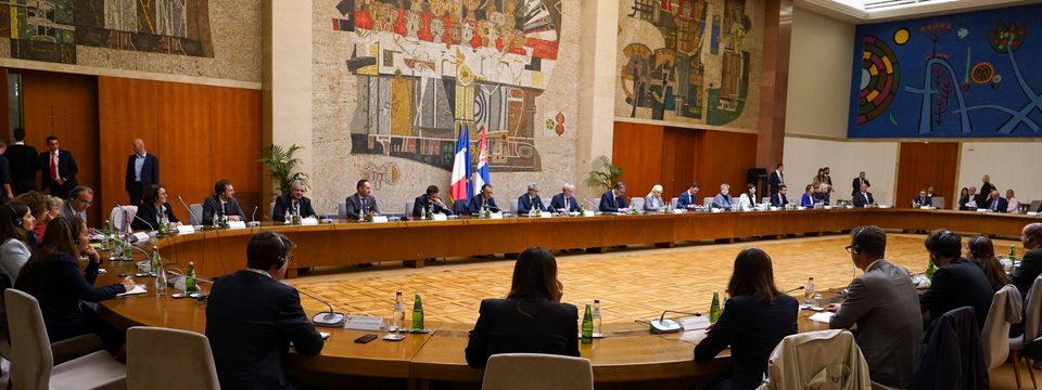 Sastanak sa predstavnicima francuskog poslovnog udruženja Pokret francuskih kompanija – MEDEF