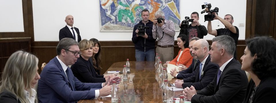 Састанак са известиоцем Европског парламента за Србију и чланом Делегације Одбора Европског парламента за стабилизацију и придруживање Европској унији