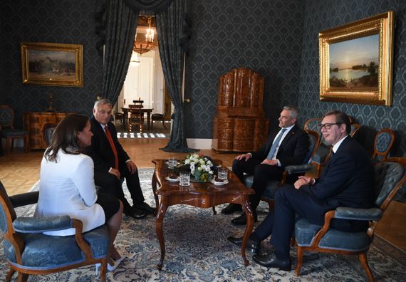 Predsednik Vučić na trilateralnom Samitu Mađarske, Srbije i Austrije