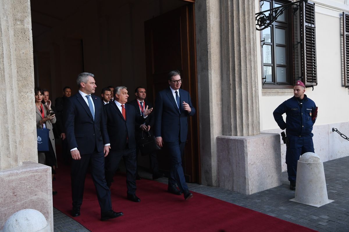 Predsednik Vučić na trilateralnom Samitu Mađarske, Srbije i Austrije