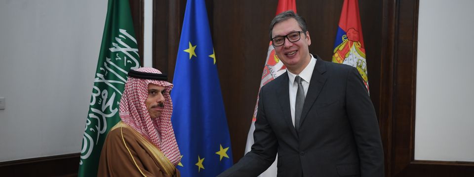 Sastanak sa ministrom spoljnih poslova Kraljevine Saudijske Arabije