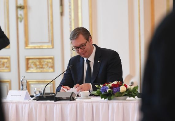 Predsednik Vučić na Samitu u Pragu