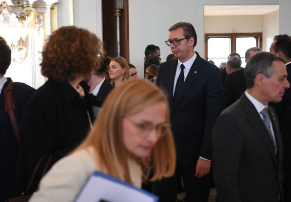 Председник Вучић на Самиту у Прагу