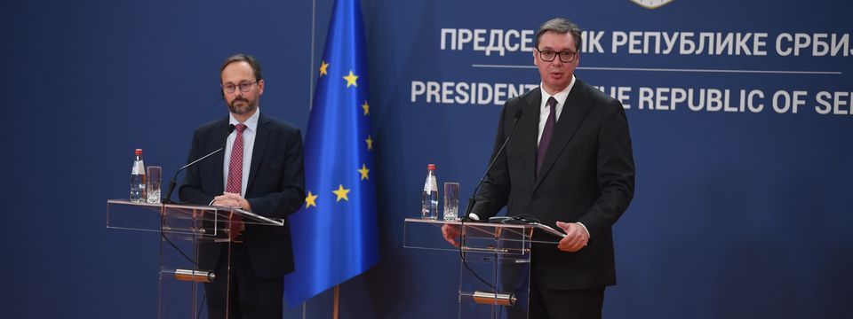 Sastanak sa šefom Delegacije Evropske unije u Republici Srbiji