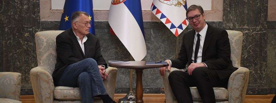 Sastanak sa francuskim književnikom Patrikom Besonom