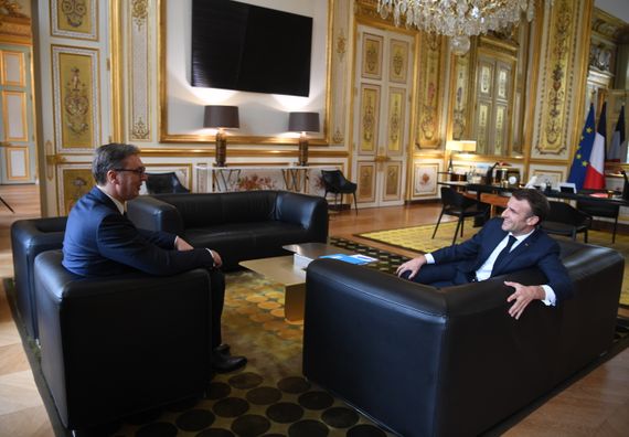 Састанак са председником Републике Француске