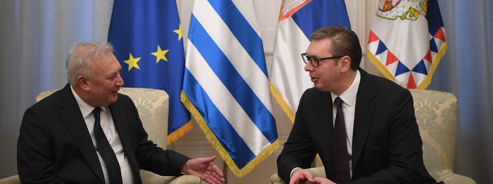 Oпроштајнa посетa амбасадора Републике Грчке