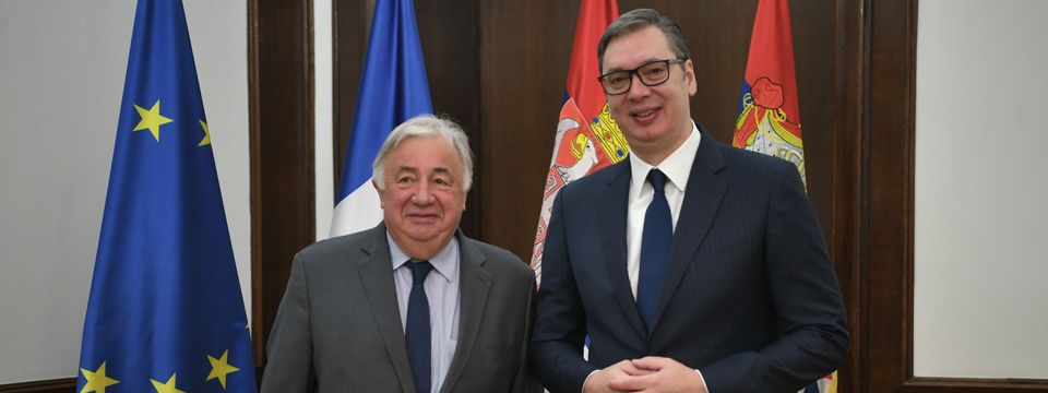 Sastanak sa predsednikom Senata Republike Francuske