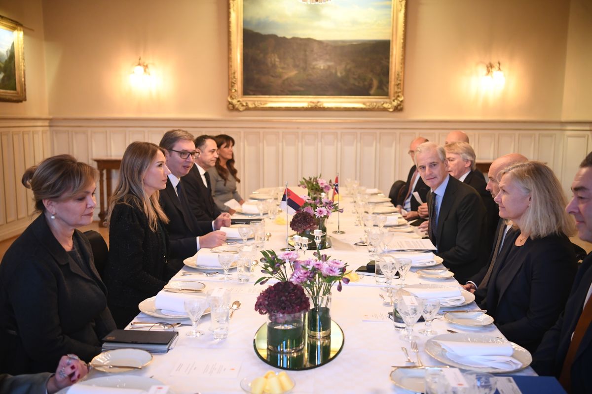 Председник Вучић у дводневној радној посети Краљевини Норвешкој