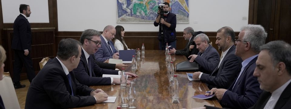 Sastanak sa ministrom spoljnih poslova Islamske Republike Iran