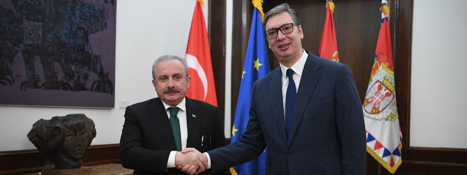 Састанак са председником Велике Народне скупштине Републике Турске