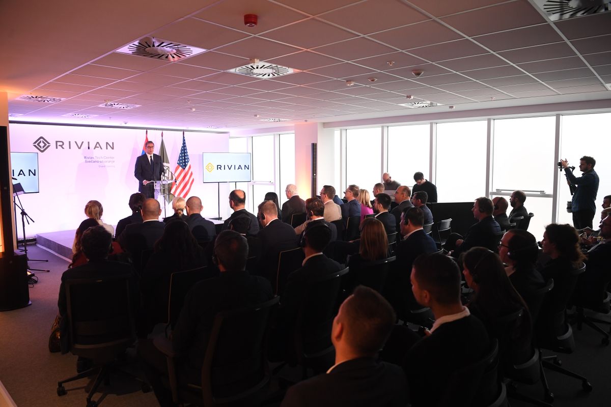 Predsednik Vučić prisustvovao svečanom otvaranju tehnološkog centra kompanije 