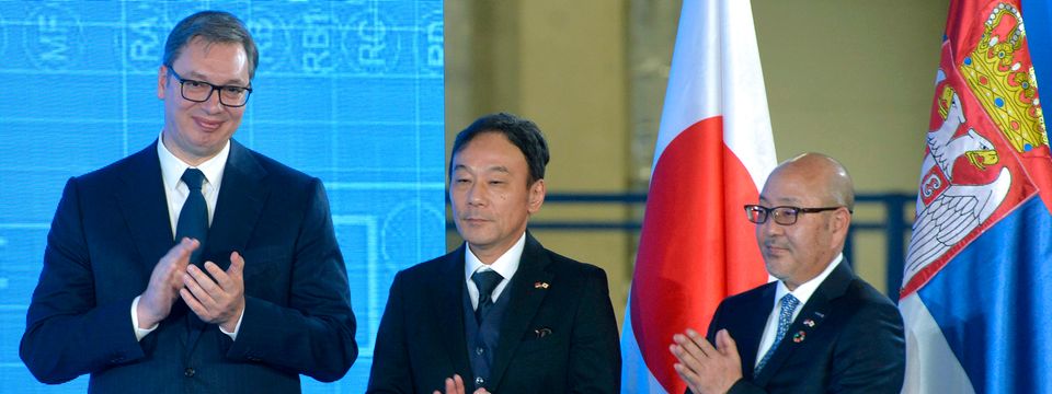 Predsednik Vučić prisustvovao svečanom otvaranju fabrike guma japanske kompanije "Toyo Tire"