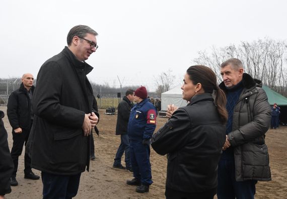 Председник Вучић у радној посети Мађарској