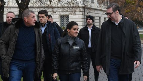 Председник Вучић у радној посети Мађарској