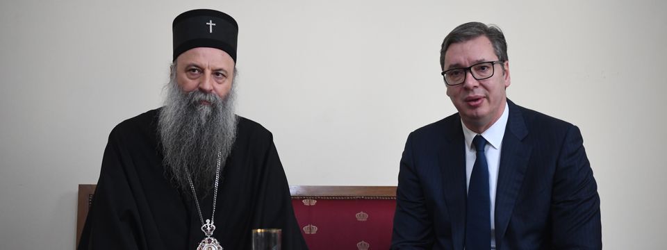 Sastanak sa Njegovom svetošću patrijarhom srpskim gospodinom Porfirijem