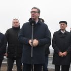 Председник Вучић обишао радове на изградњи деонице Нови Београд - Сурчин