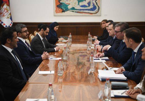 Састанак са министром за спољне послове и међународну сарадњу УАЕ