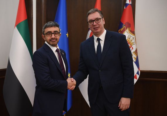 Sastanak sa ministrom za spoljne poslove i međunarodnu saradnju UAE