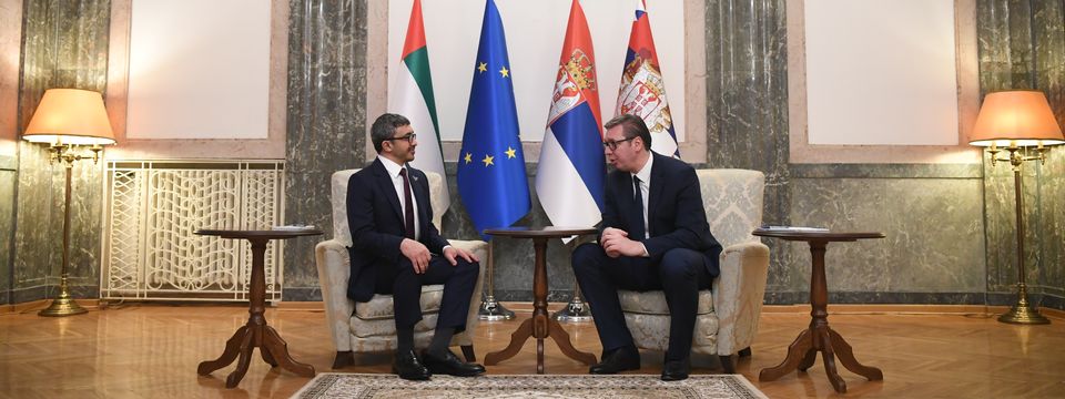 Састанак са министром за спољне послове и међународну сарадњу УАЕ