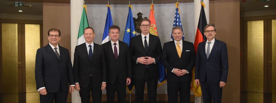 Sastanak sa predstavnicima Evropske unije, Sjedinjenih Američkih Država, Francuske, Nemačke i Italije