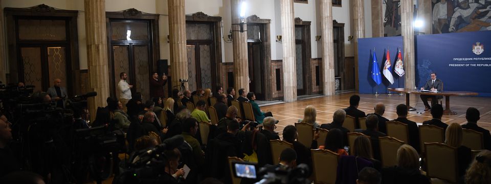 Обраћање председника Републике Србије