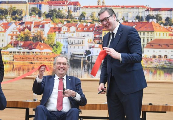 Zvanična poseta predsednika Češke Republike