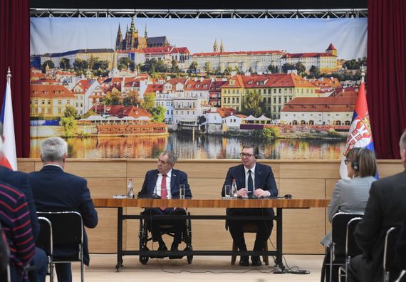 Zvanična poseta predsednika Češke Republike