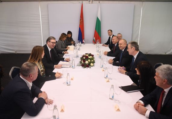 Predsednik Vučić prisustvovao ceremoniji obeležavanja početka radova na izgradnji gasnog interkonektora Bugarska-Srbija