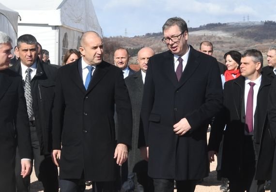 Predsednik Vučić prisustvovao ceremoniji obeležavanja početka radova na izgradnji gasnog interkonektora Bugarska-Srbija