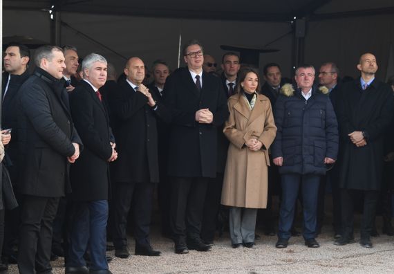 Predsednik Vučić prisustvovao ceremoniji obeležavanja početka radova na izgradnji gasnog interkonektora Bugarska-Srbija