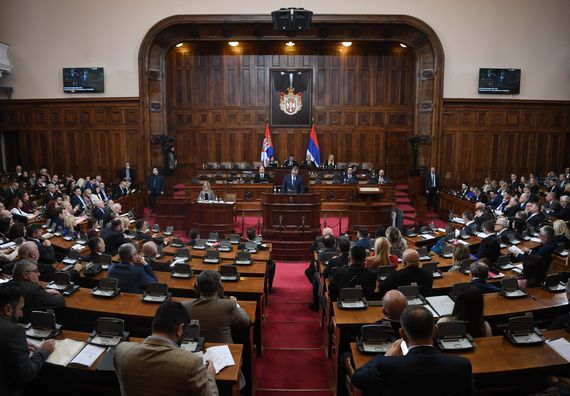 Obraćanje predsednika Republike Srbije poslanicima na Trećoj posebnoj sednici u okviru 13. saziva Narodne Skupštine Srbije