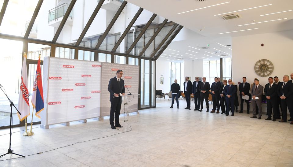 Ο Πρόεδρος Vučić παρευρέθηκε στην τελετή έναρξης του ανακατασκευασμένου ξενοδοχείου “Planinka”