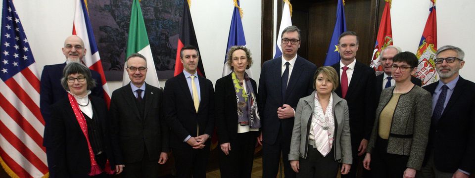 Sastanak sa ambasadorima zemalja Kvinte pri OEBS u Beču