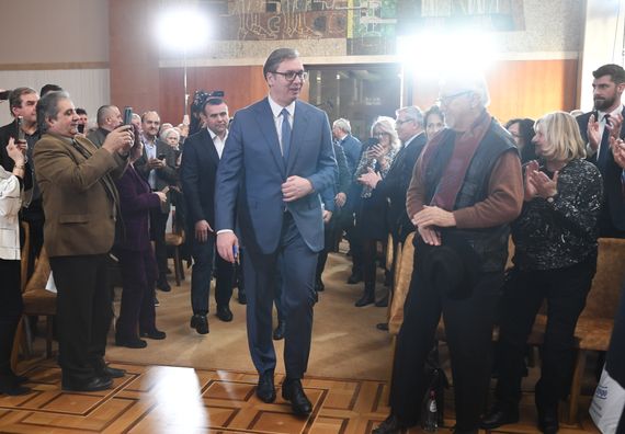 Predsednik Vučić prisustvovao skupu povodom obeležavanja 100 godina penzijskog sistema u Srbiji