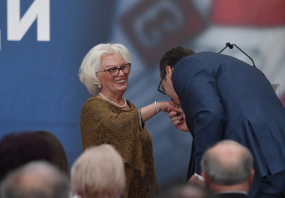 Predsednik Vučić prisustvovao skupu povodom obeležavanja 100 godina penzijskog sistema u Srbiji