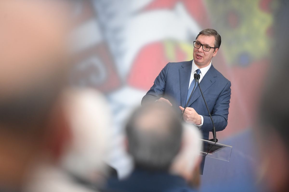 Predsednik Vučić prisustvovao skupu povodom obeležavanja 100 godina penzijskog sistema u Srbiji