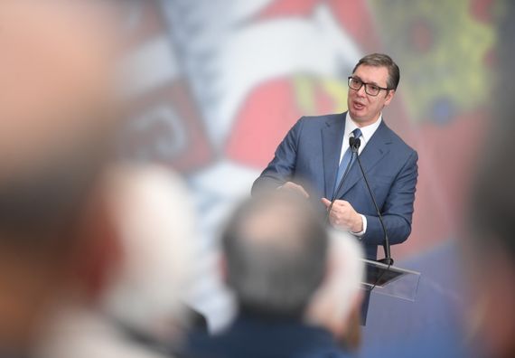 Predsednik Vučić prisustvovao skupu povodom obeležavanja 100 godina penzijskog sistema u Srbiji