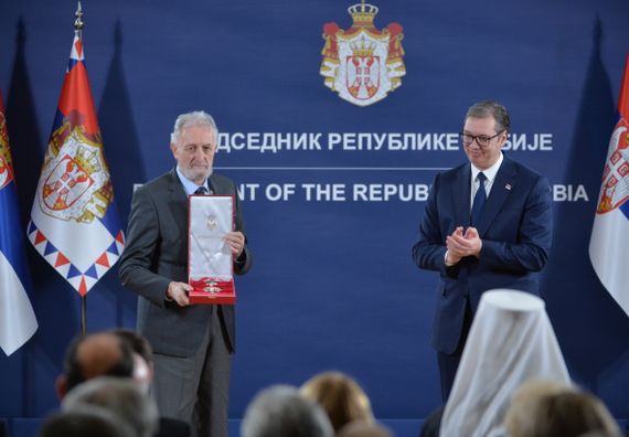 Dodela odlikovanja zaslužnim pojedincima i institucijama povodom Dana državnosti Srbije