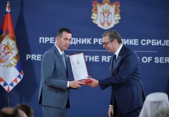 Dodela odlikovanja zaslužnim pojedincima i institucijama povodom Dana državnosti Srbije