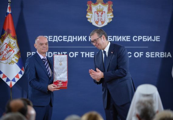 Dodela odlikovanja zaslužnim pojedincima i institucijama povodom Dana državnosti Srbije