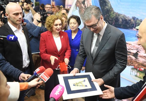 Predsednik Vučić prisustvovao svečanom otvaranju 44. Međunarodnog sajma turizma