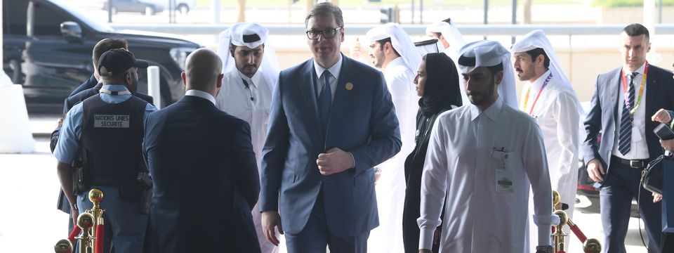 Predsednik Vučić u poseti Državi Katar