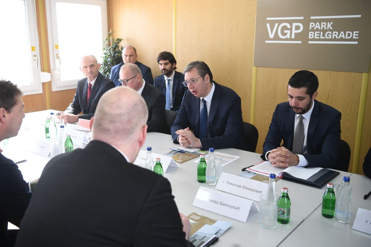 Predsednik Vučić prisustvovao obeležavanju početka radova na izgradnji industrijskog parka 